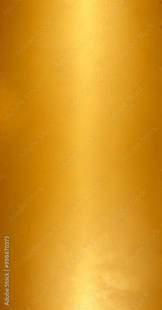 Poster a close-up view shiny, golden-colored surface, possibly a metallic or reflective material
