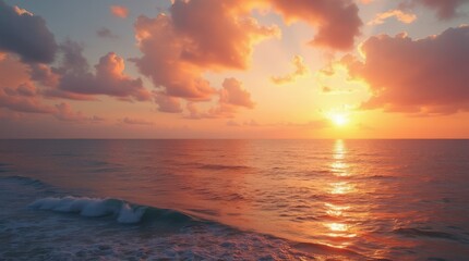 Naklejka premium Today banner with sunrise over the sea with word Today written in middle