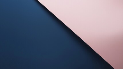 Minimalist composition forming a diagonal line with a color block of pink and blue, perfect for adding a modern touch to any design