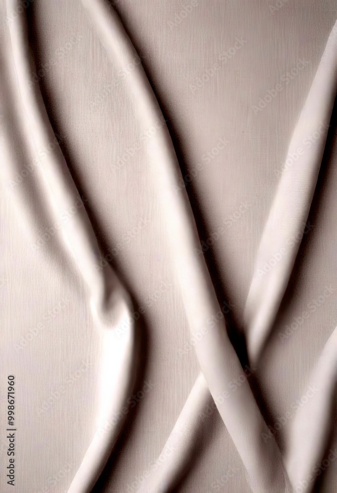 Aufkleber a close-up view fabric with a soft, flowing texture, featuring a subtle pattern of diagonal lines that crisscross each other