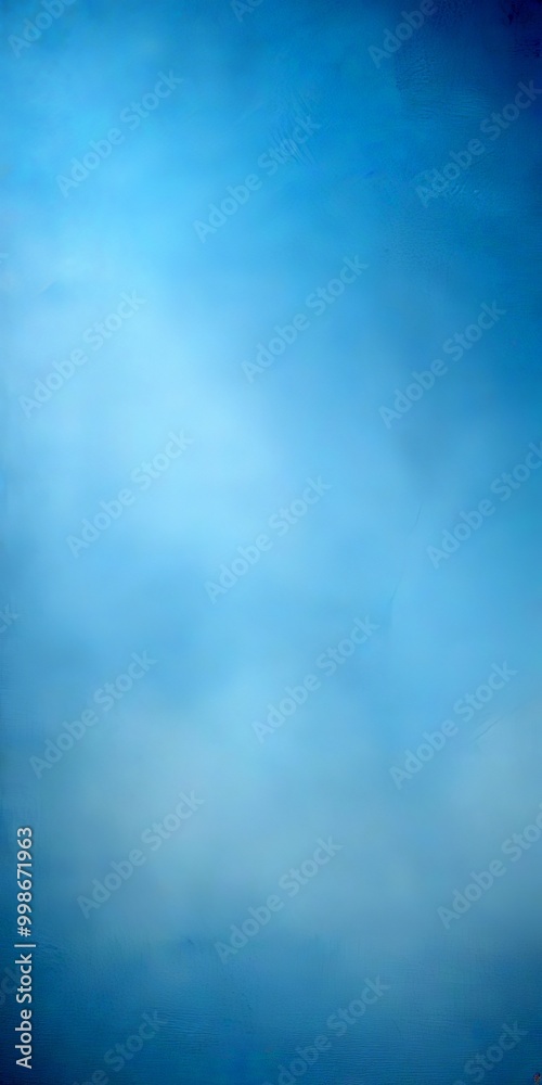 Aufkleber a blurred, abstract representation blue sky, with a gradient effect transitioning from a darker shade at the top to a lighter one at the bottom
