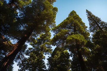 Fototapeta premium trees in the forest