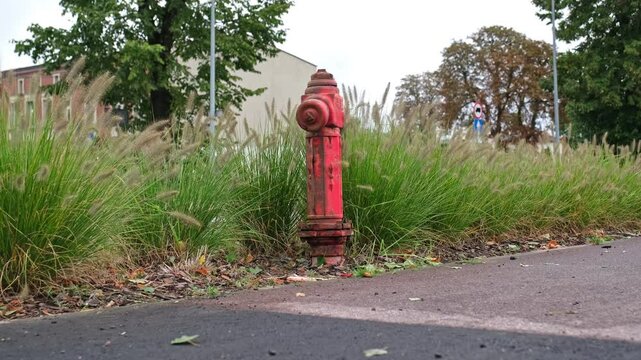 Street Fire Hydrant Firefighter Emergency Water Source