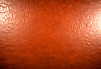 Fototapeta premium a close-up view brown leather surface with a textured, wavy pattern