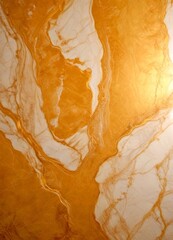 Fototapeta premium a close-up view marble surface with a textured, swirling pattern of gold and white hues