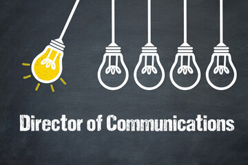 Fototapeta premium Director of Communications 