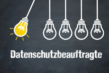 Fototapeta premium Datenschutzbeauftragte 
