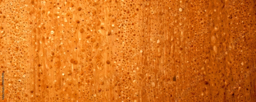 Poster a close-up view wooden surface with a textured, wood-like appearance the surface is covered in small