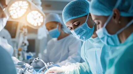 Advanced healthcare robotics in surgical procedures for enhanced precision and safety