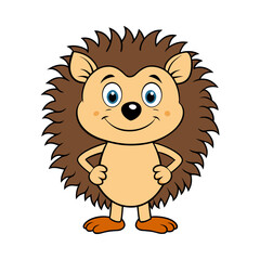 Download Hedgehog Vector Art Illustration Eps File For Design.