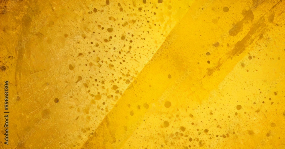 Poster a close-up view textured yellow surface with a diagonal line running across it, creating a sense of movement and depth