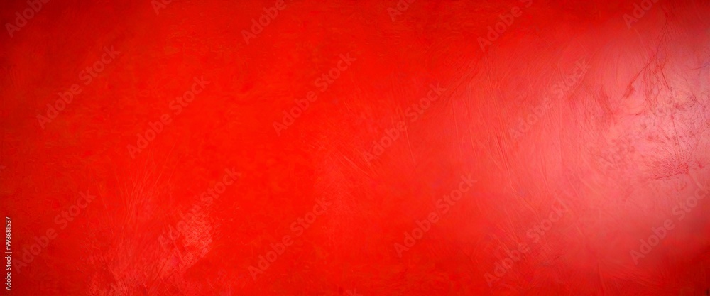 Poster a close-up view red textured surface, possibly a wall or a canvas, with a smooth, uniform texture