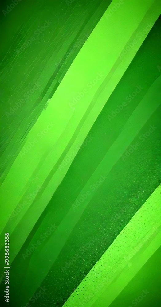 Aufkleber a vibrant abstract composition of green and black stripes, creating a dynamic and visually striking pattern