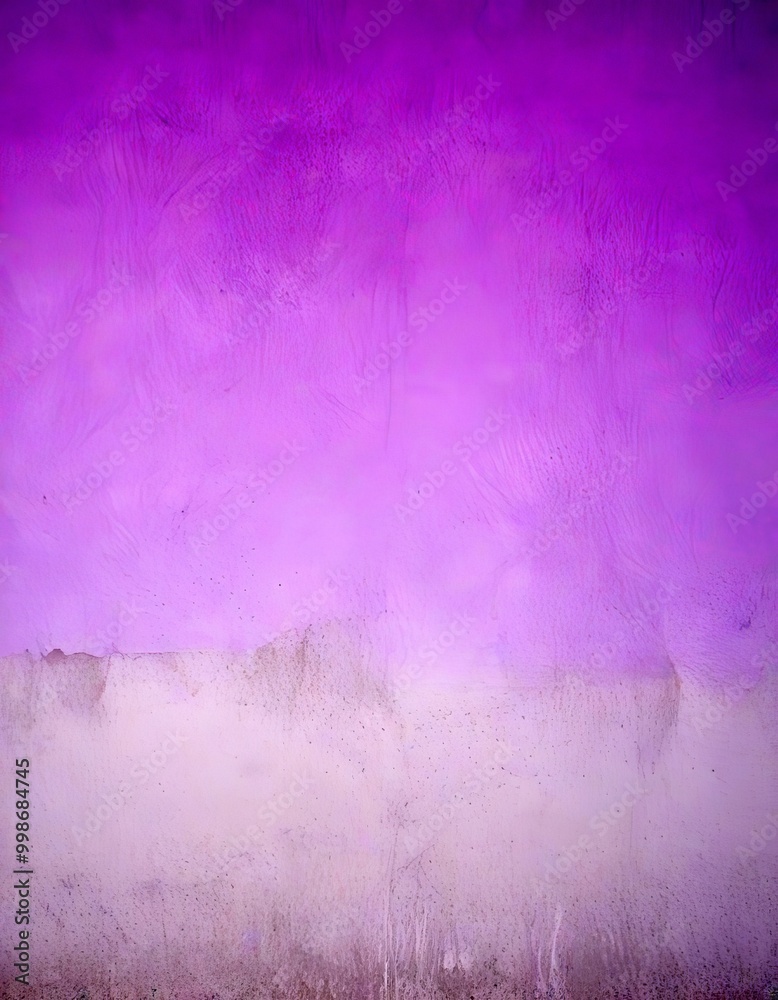 Poster a gradient of purple and white, with the purple at the top and the white at the bottom, creating a s