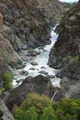 Obraz premium waterfall in the mountains