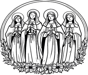 Fototapeta premium saint day