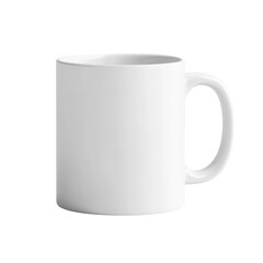 Blank white coffee mug for customization