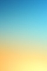 A striking backdrop showcasing a smooth blend of blue and yellow, merging beautifully to create a vibrant and dynamic visual experience