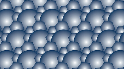 abstract blue background with bubbles