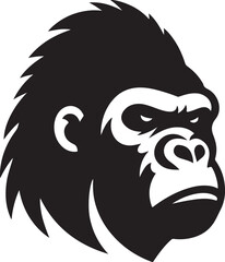 gorilla vector design