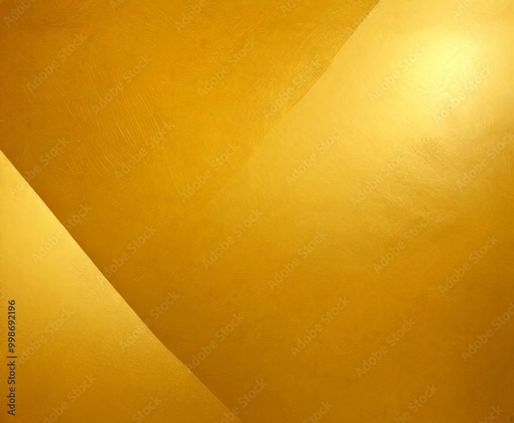 Poster a golden, abstract background with a diagonal line running across it, creating a sense of movement and depth