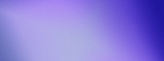 Blurred background with gradient of purple and blue. noise effect