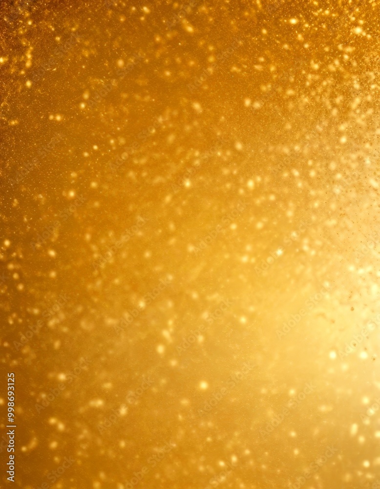 Poster a blurred golden background with a subtle shimmering effect, creating a warm and inviting atmosphere