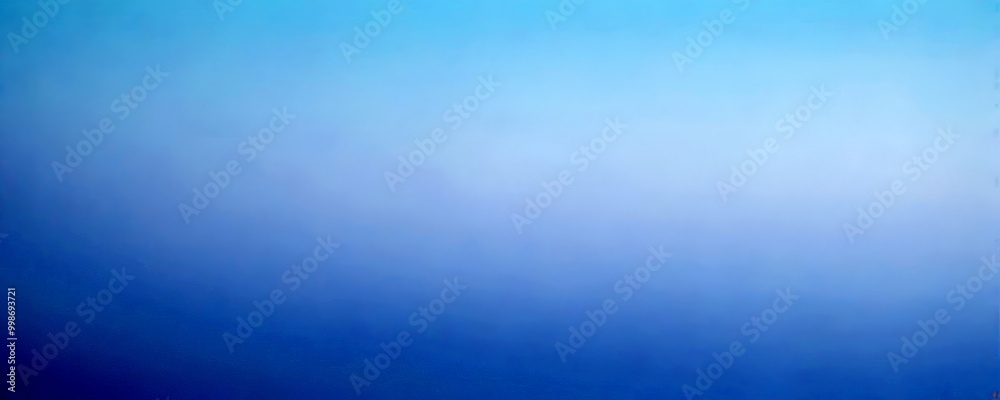 Aufkleber a gradient background transitioning from a deep blue at the top to a lighter blue at the bottom, creating a serene and calming atmosphere