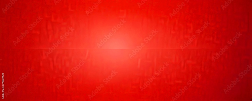 Poster a red background with a repeating pattern of small white squares, creating a textured and abstract visual effect