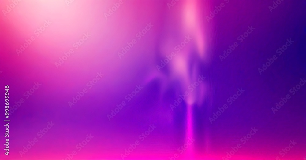 Aufkleber a gradient background transitioning from a deep purple at the top to a lighter pink at the bottom, w