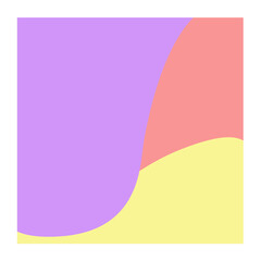 Astract pastel quadrant background. Vector illustration