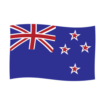 New Zealand country flag