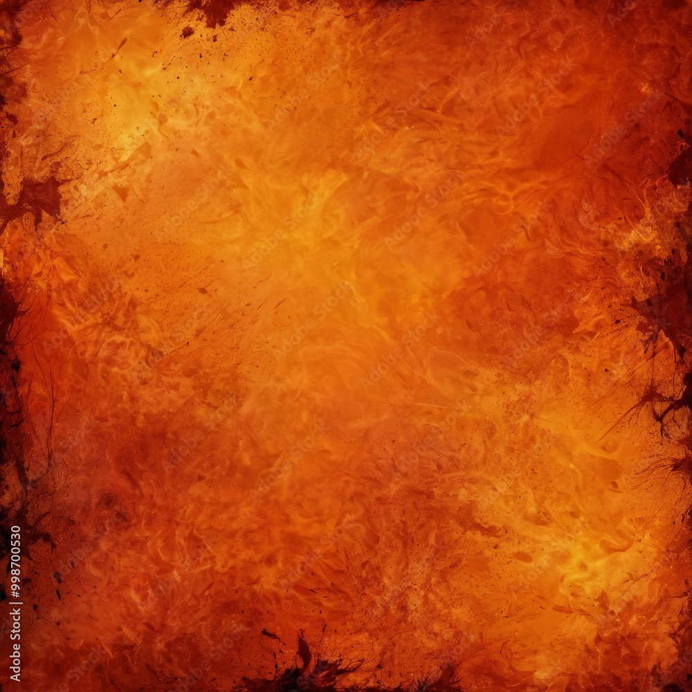 Aufkleber a vibrant, fiery abstract background with a mix of orange, red, and brown hues, creating a dynamic a