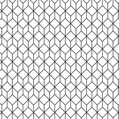 Naklejka premium Seamless Geometric Pattern Featuring A Diamond Shape.