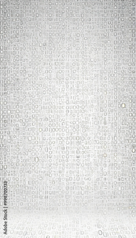 Aufkleber a white background with a repeating pattern of small square shapes, creating a textured and abstract visual effect