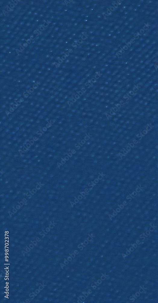 Leinwandbilder a close-up view of a textured blue fabric surface, with a subtle pattern of small dots or lines that create a sense of depth and dimension.
