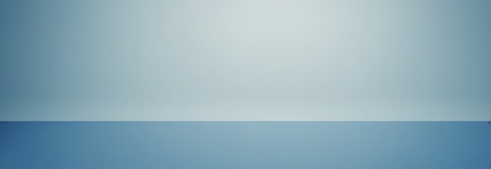 a minimalist scene with a gradient background transitioning from a light blue at the top to a darker blue at the bottom The does not contain