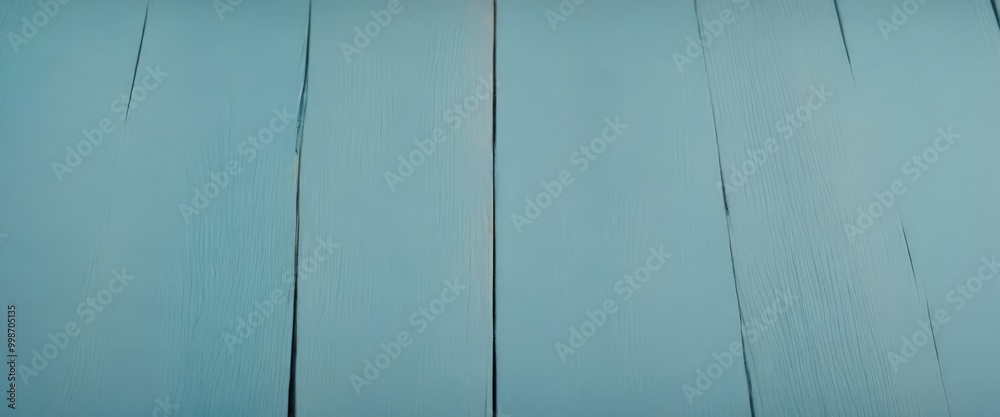 Aufkleber a close-up view wooden surface with a light blue color, featuring visible grain patterns and a sligh