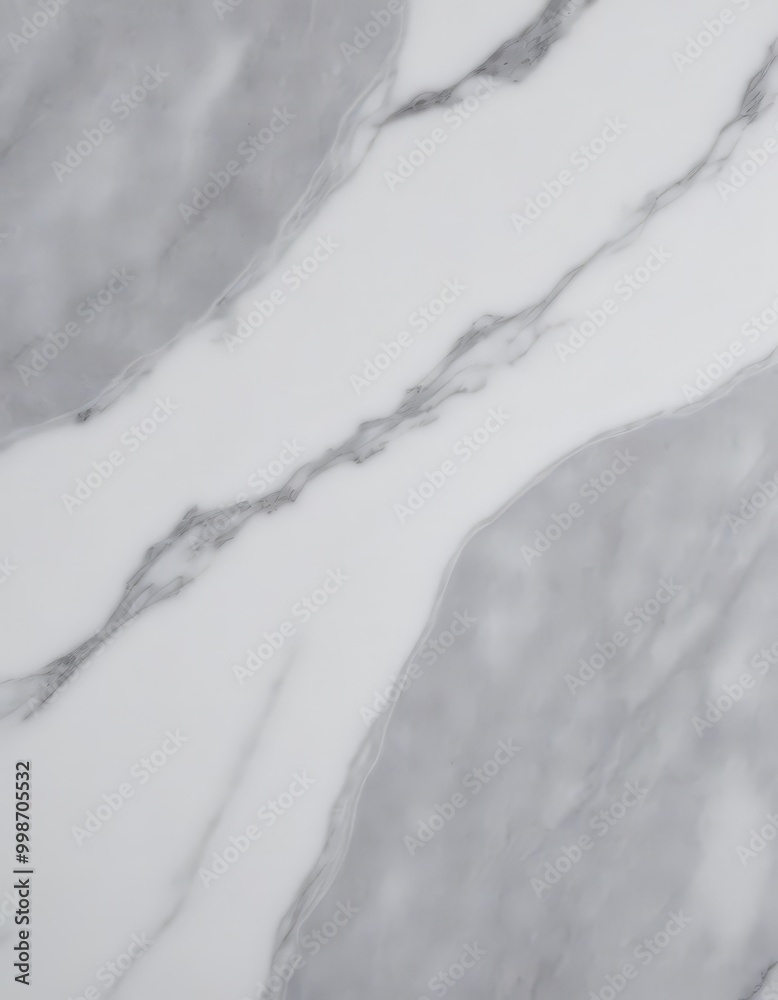 Aufkleber marble surface with a diagonal pattern of white and gray marble