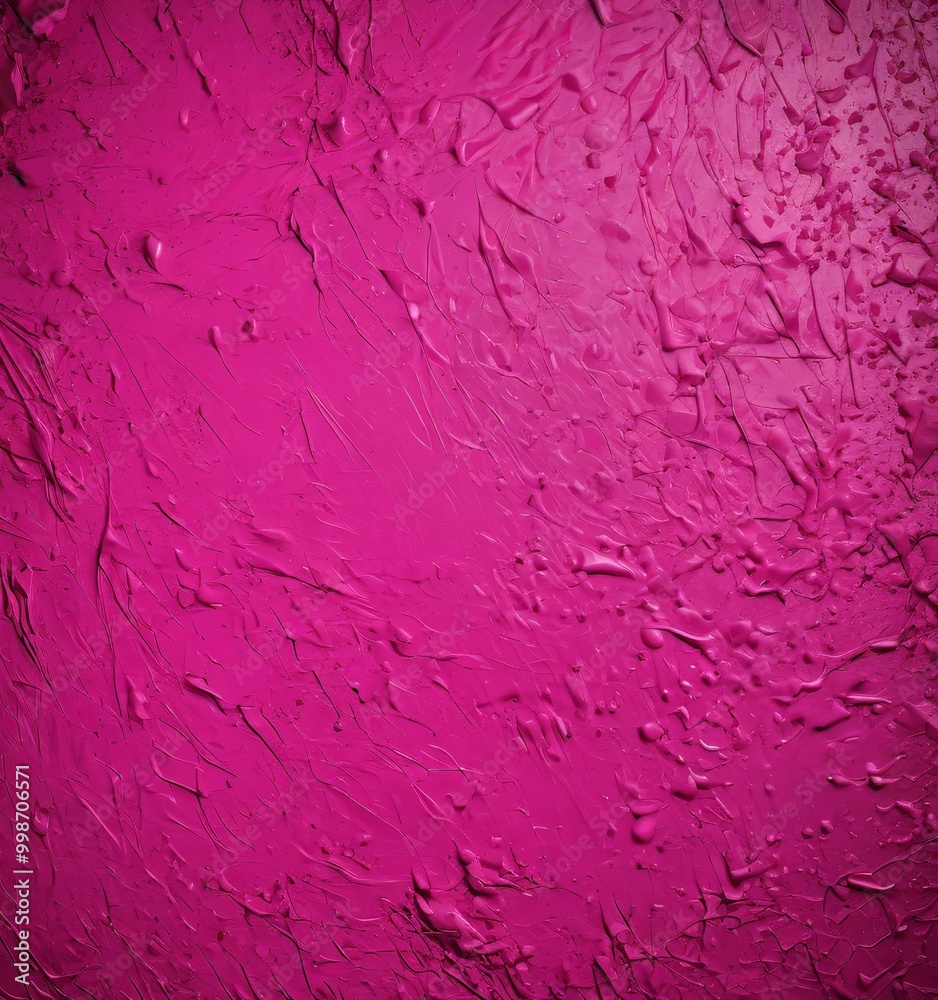 Poster a close-up view textured pink surface, with a slightly darker pink area in the center the surface ap