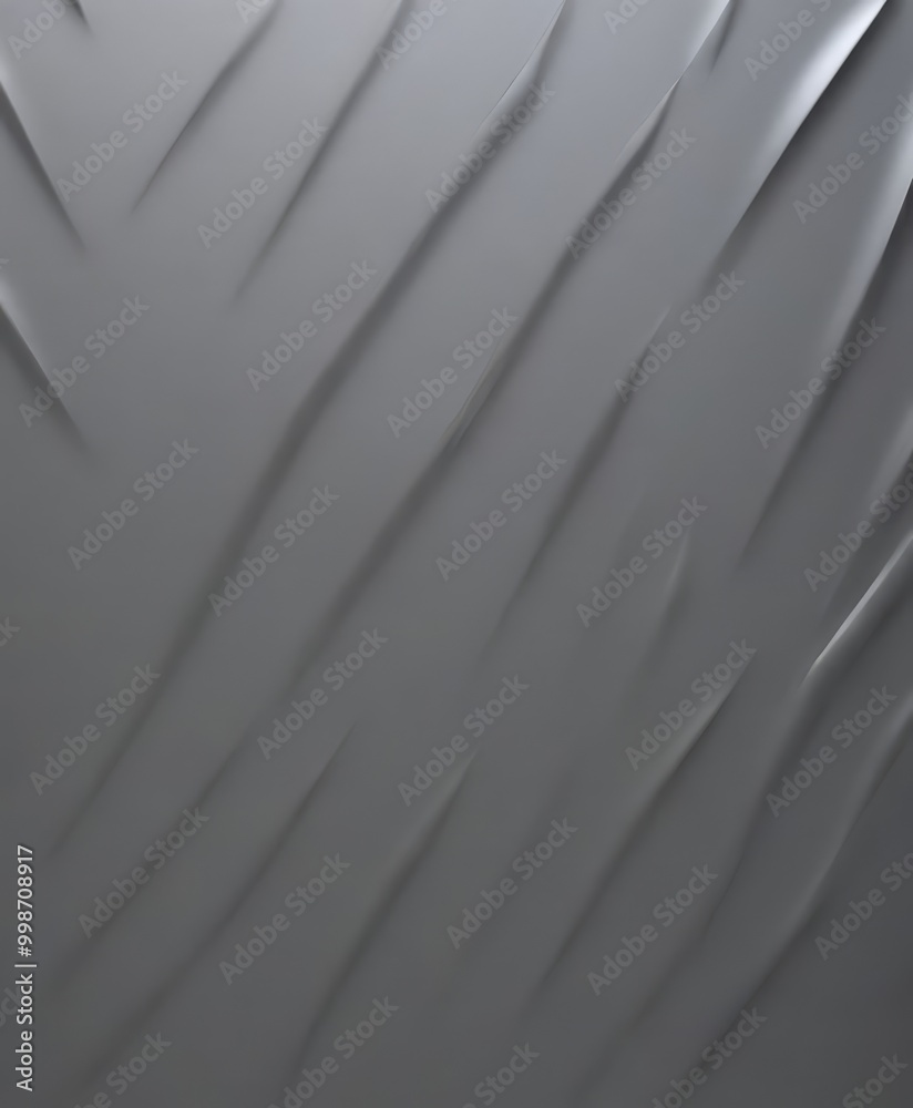 Poster a close-up view textured gray surface with diagonal lines, creating a sense of depth and movement