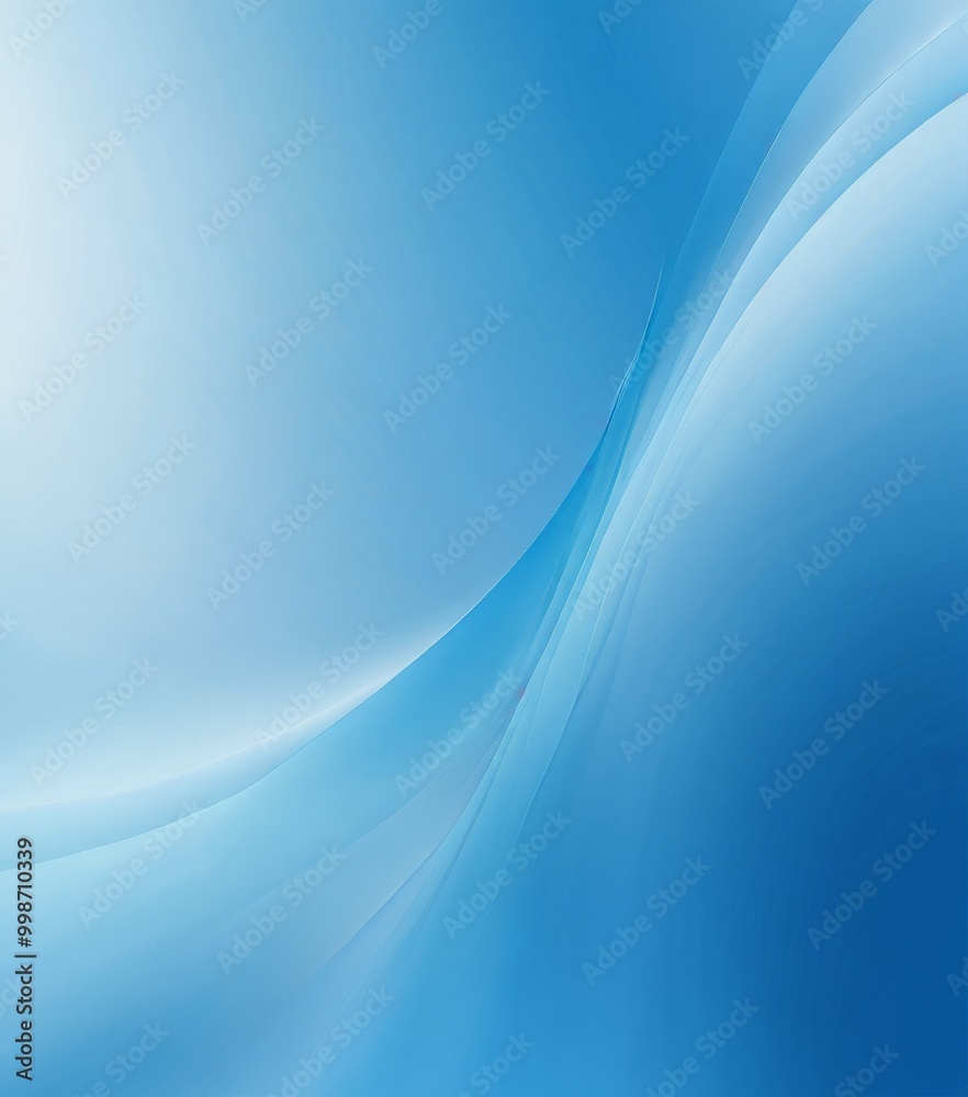 Aufkleber a gradient of blue hues, transitioning from a lighter shade at the top left to a darker shade at the bottom right The gradient is smooth and continuous, creating a sense