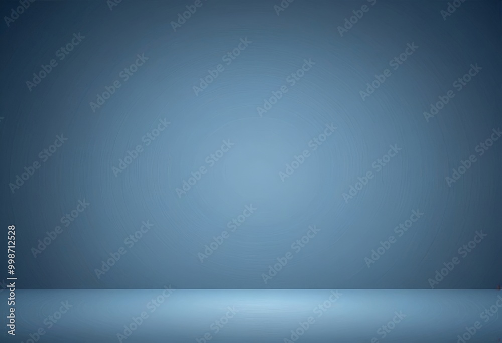 Poster A gradient background transitioning from a darker shade of blue at the top to a lighter shade at the bottom, with a small red dot in the bottom right corner