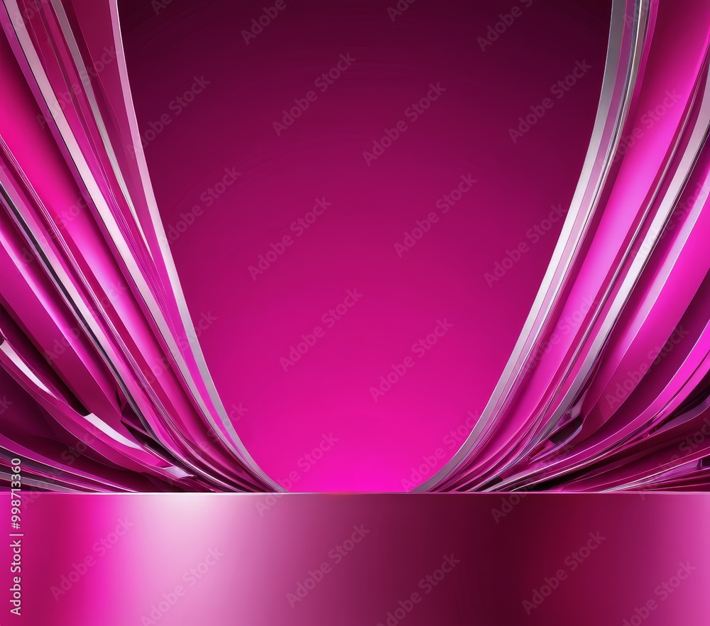 Poster a vibrant abstract background with a gradient of pink and purple hues the central focus is a large, 