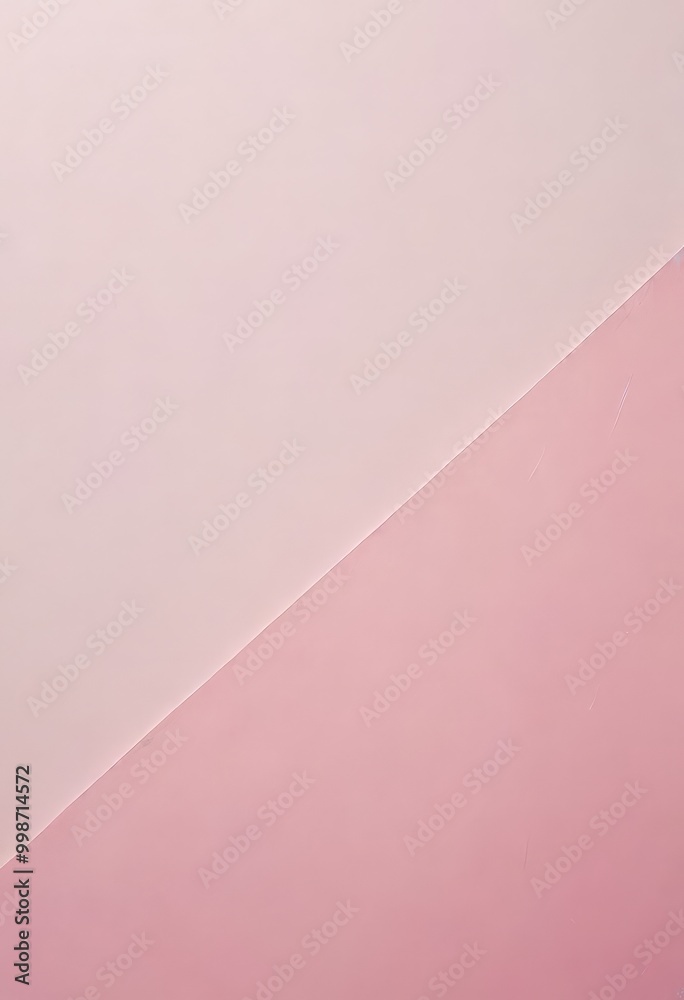 Poster A minimalist of two overlapping pink squares, with a subtle gradient effect