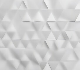 Obraz premium a repeating pattern of white triangles arranged in a grid-like fashion, creating a visually striking and abstract background