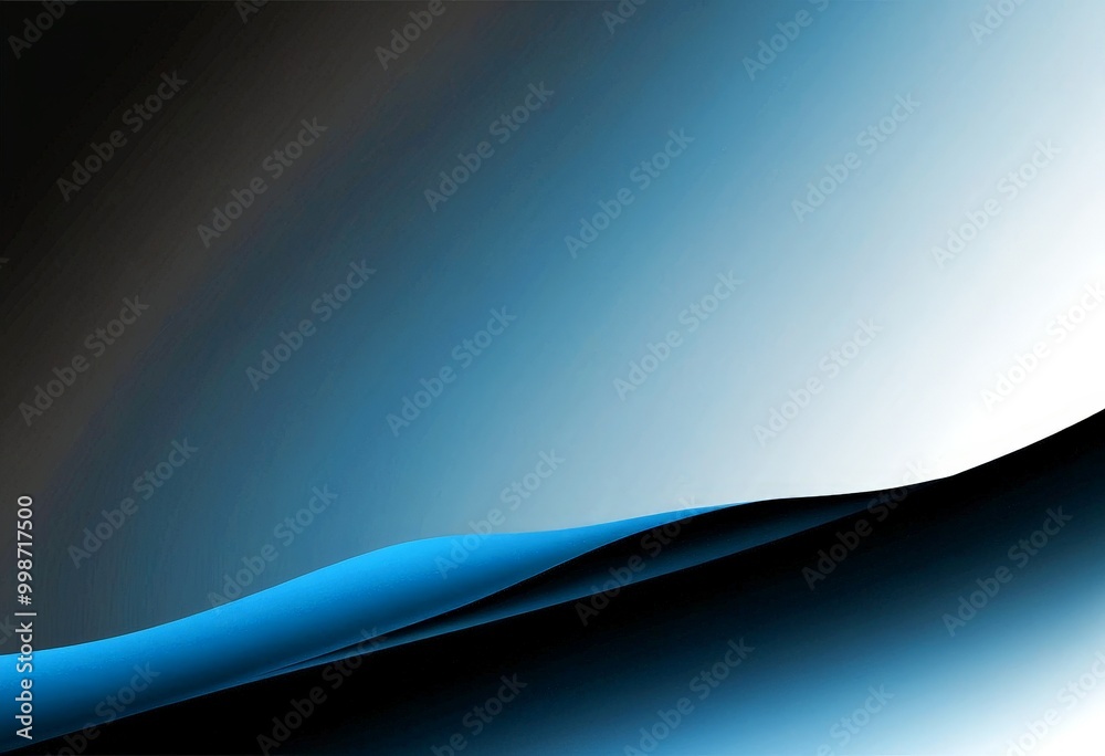 Poster a gradient background transitioning from dark blue at the top to lighter blue at the bottom, with a subtle gradient effect