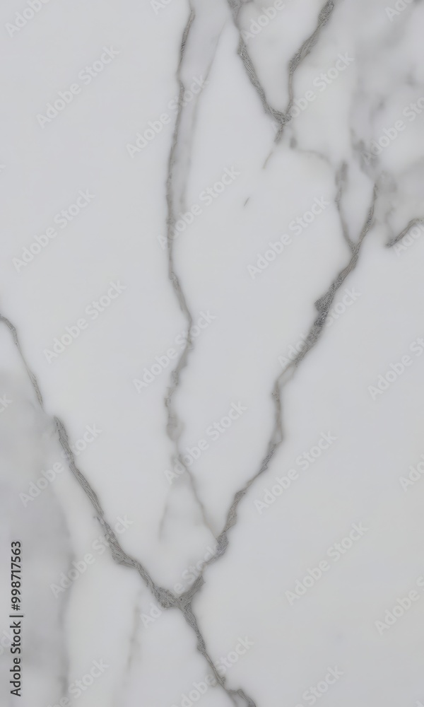 Poster Marble surface with a subtle pattern of cracks and lines, creating a sense of depth and texture