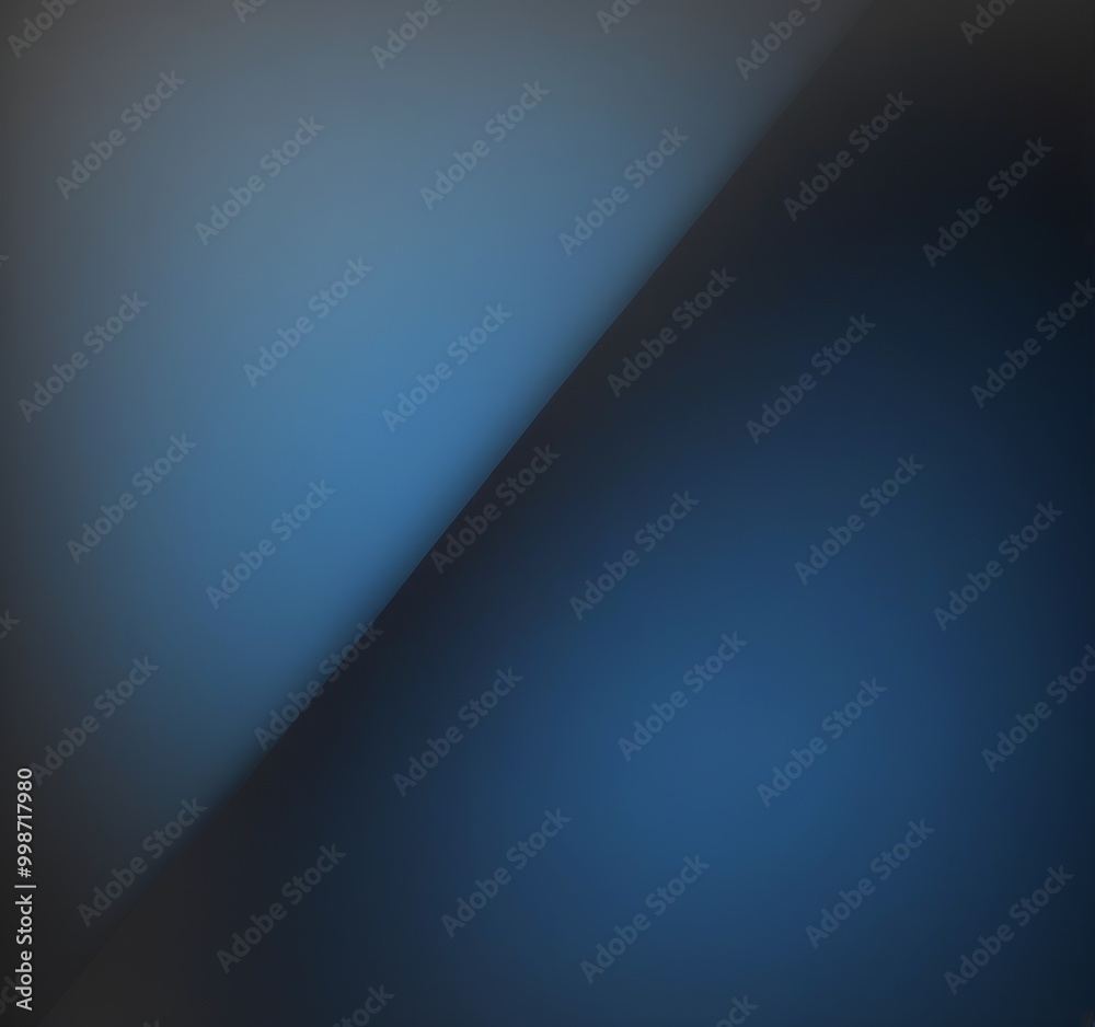 Fototapete a gradient background transitioning from a darker shade of blue at the top to a lighter shade at the bottom, creating a sense of depth and movement