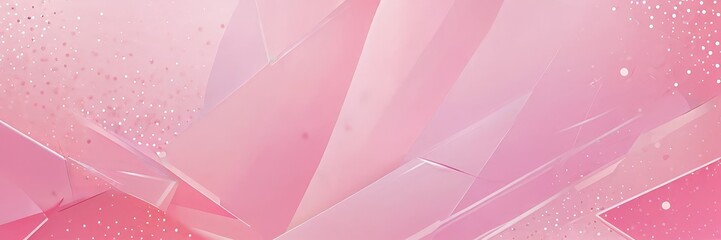 a pink abstract background with a geometric pattern of intersecting lines and shapes, creating a sense of depth and movement